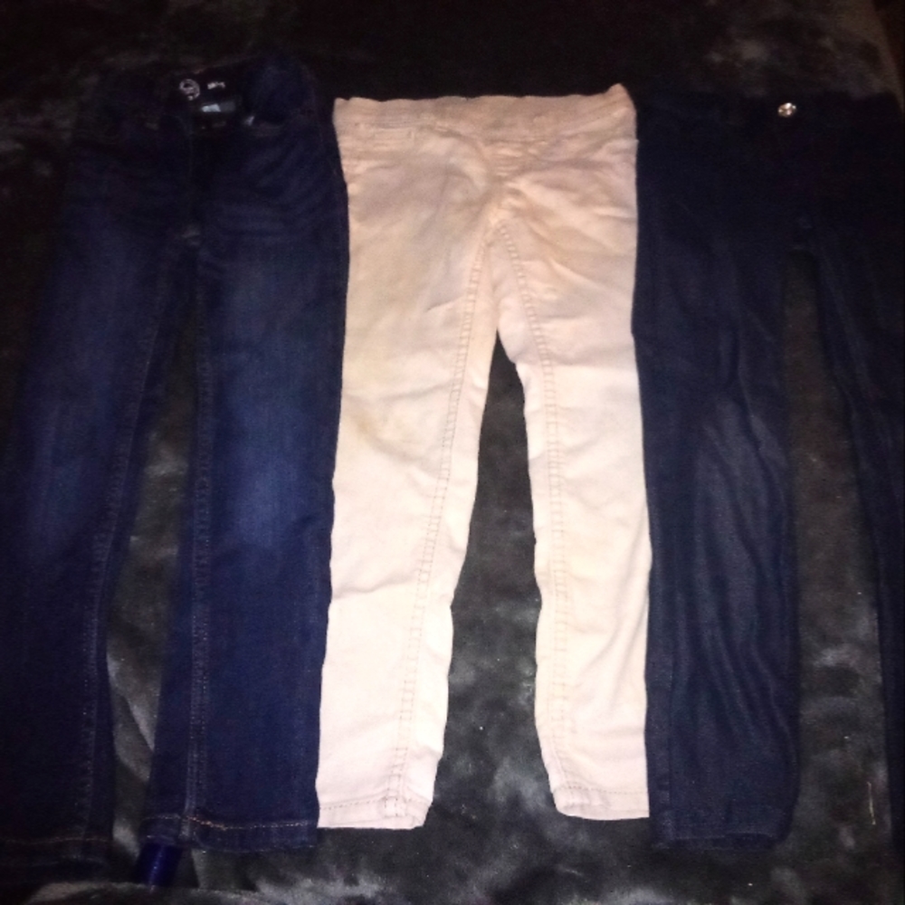 Bundle little girls size 6 jeans